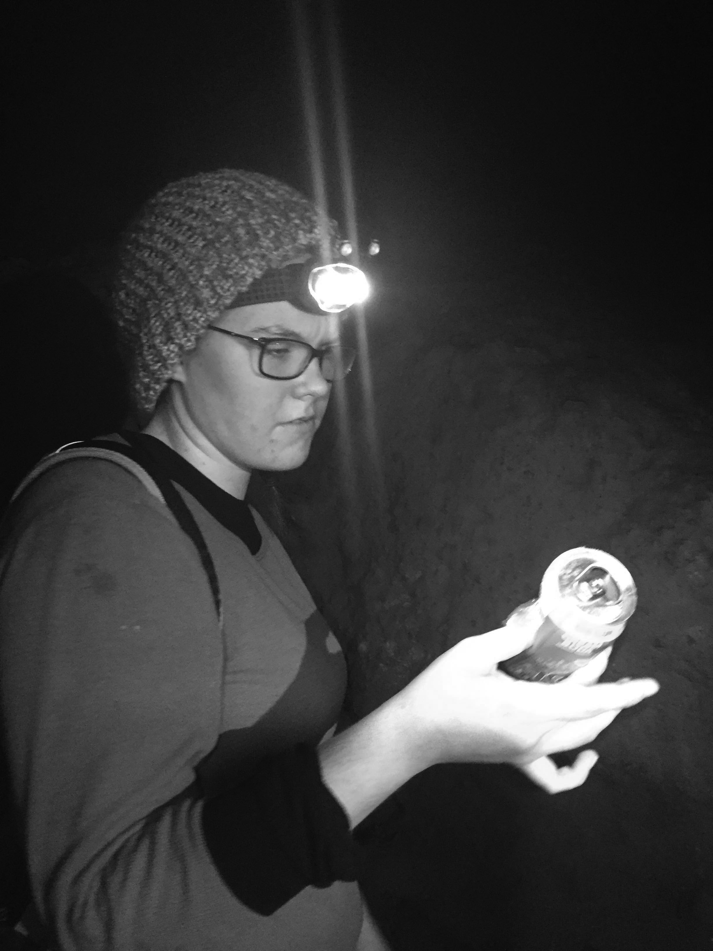 Lutes purge cave of garbage