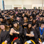 PLU Commencement on Saturday, May 28, 2016. (Photo: John Froschauer/PLU)