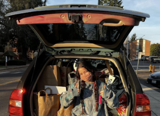 First-Year Student Leads Successful Food Drive
