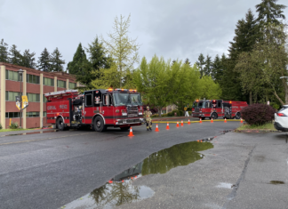 Foss Hall Catches Fire on Last Day of Spring Semester