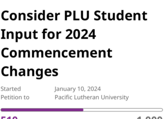 2024 PLU Student Commencement Changes